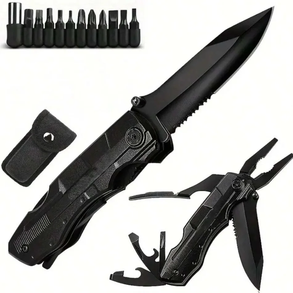 Pliers - Многофункциональные плоскогубцы-мультитул EDC с несколькими насадками