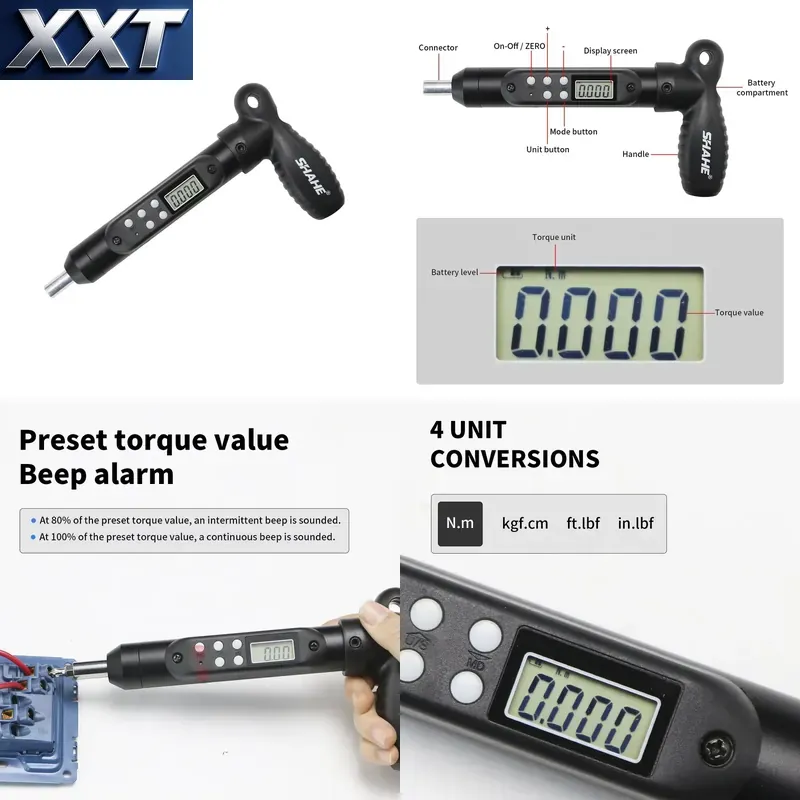 Screwdriver Set - Набор цифровых динамометрических отверток XXT SHAHE